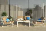 Лаунж зона Ideal Patio Estivo Цвет: белый, бежевый