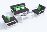 IdealPatio - Лаунж зона Ideal Patio Estivo Цвет: белый, антрацит Лаунж зона Ideal Patio Estivo Цвет: белый, антрацит