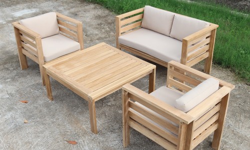 Комплект мебели из тика Lite Roncade
