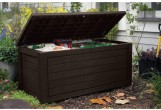 Keter - Ящик для хранения с крышкой Keter Northwood 630 л коричневый Ящик для хранения с крышкой Keter Northwood 630 л коричневый