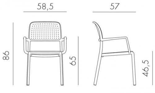 Nardi - Кресло Nardi Bora Цвет: коричневый Кресло Nardi Bora Цвет: коричневый