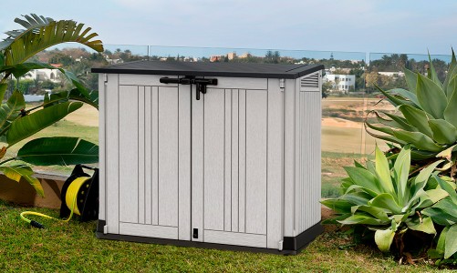 Keter - Уличная тумба Keter Store it out Midi Upgraded серый Уличная тумба Keter Store it out Midi Upgraded серый