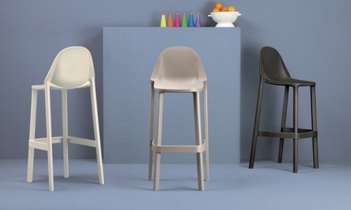 ScabDesign - Стул полубарный Scab Design Piu Цвет: антрацит Стул полубарный Scab Design Piu Цвет: антрацит
