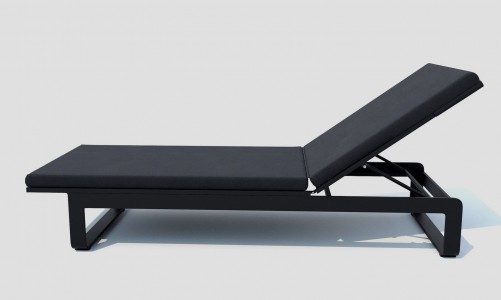 IdealPatio - Шезлонг Ideal Patio Letto Цвет: карбон, антрацит Шезлонг Ideal Patio Letto Цвет: карбон, антрацит