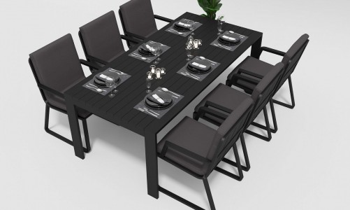Gardenini - Стол Gardenini Malia Black 220 Стол Gardenini Malia Black 220