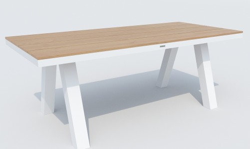 IdealPatio - Стол Ideal Patio Mirra 180 Цвет: белый Стол Ideal Patio Mirra 180 Цвет: белый