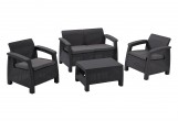 Keter - Лаунж зона Keter Corfu Set графит Лаунж зона Keter Corfu Set графит