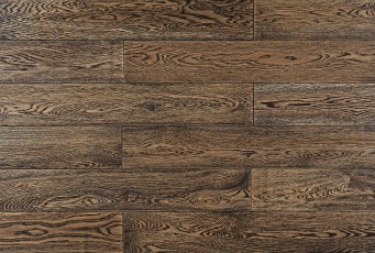 Массивная доска Amber wood Дуб Коттедж Браш Масло 18 мм  с фаской