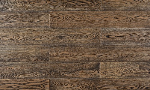 Массивная доска Amber wood Дуб Коттедж Браш Масло 18 мм  с фаской