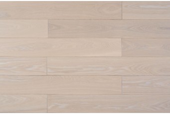 Массивная доска Amber wood Ясень Белая ночь Лак 18 мм  с фаской