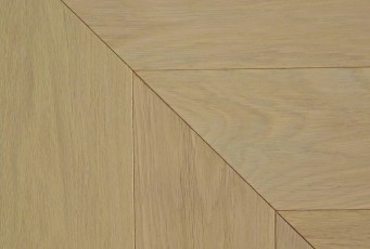 Паркет Ёлка Pattern Parquet Дуб Слоновая кость 600x180x15 мм