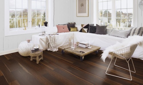Инженерная доска Boen Finesse Дуб Smoked Baltic 1350x135x10.5 мм ELLE85PD