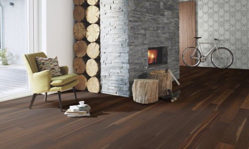Инженерная доска Boen Finesse Дуб Smoked Baltic 1350x135x10.5 мм ELLE85PD
