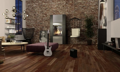 Boen - Инженерная доска Boen Finesse Орех Американский Nature 1350x135x10.5 мм NULE3KFD Инженерная доска Boen Finesse Орех Американский Nature 1350x135x10.5 мм NULE3KFD