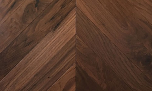 Паркет ёлка Wood Bee Американский Орех Congaree 12 мм с фаской
