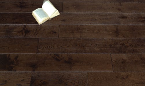 Массивная доска Magestik Floor Magestik Floor Дуб Дуб Бренди (браш) 300-1800х125х18 мм