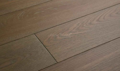 Antic Wood - Инженерная доска Antic Wood Серый Кашемир 15 мм с фаской Инженерная доска Antic Wood Серый Кашемир 15 мм с фаской