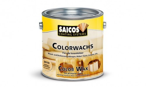 Saicos - Цветной декоративный воск для внутренних работ Saicos Colorwachs эбен 0.125л Цветной декоративный воск для внутренних работ Saicos Colorwachs эбен 0.125л