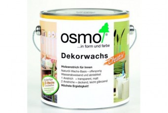 Цветное масло для внутренних работ OSMO Dekorwachs Creativ галька 2.5л
