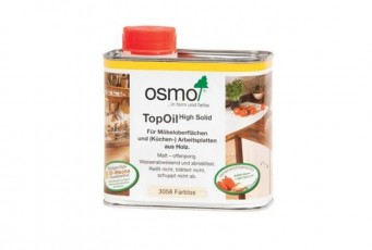 Масло с твердым воском для мебели и столешниц Osmo Top Oil натуральное 0.5л