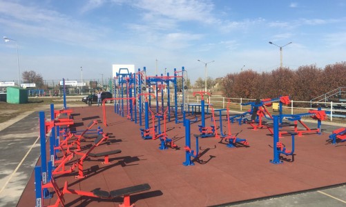 Резиновая плитка Regumond Sportplatten 50 мм (1х0,5 м)