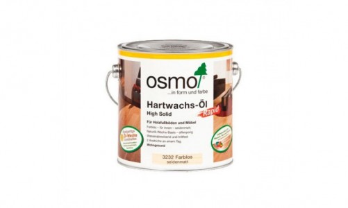 Osmo - Масло с твердым воском с ускоренным временем высыхания OSMO Hartwachs-Ol Rapid матовое 0.75л Масло с твердым воском с ускоренным временем высыхания OSMO Hartwachs-Ol Rapid матовое 0.75л