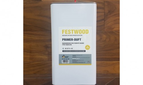Грунтовка без запаха для внутренних работ FESTWOOD DUFT железная канистра 4,5 кг