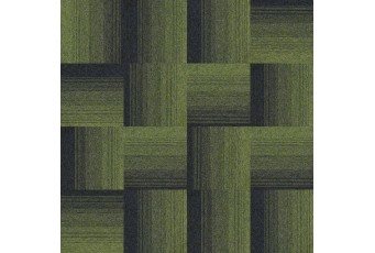 Ковролин Interface Employ loop & lines Meadow 608706 (ковровая плитка)