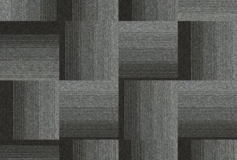 Ковролин Interface Employ loop & lines Quarry 608703 (ковровая плитка)